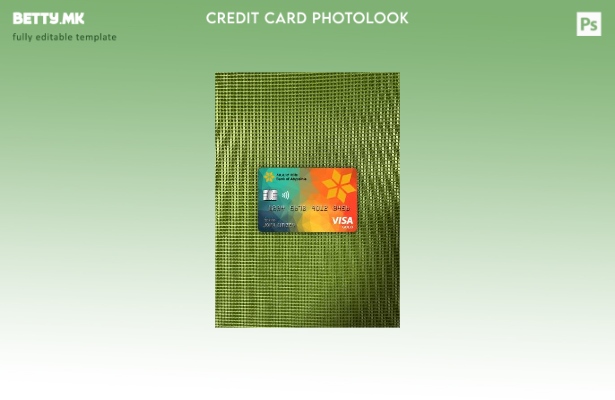 модерен стил Етиопија банка на Абисинија банка виза златна картичка photolook пр